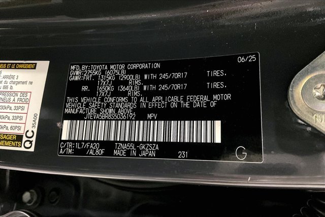 Certified 2025 Toyota 4Runner SR5 AWD/4WD image 44