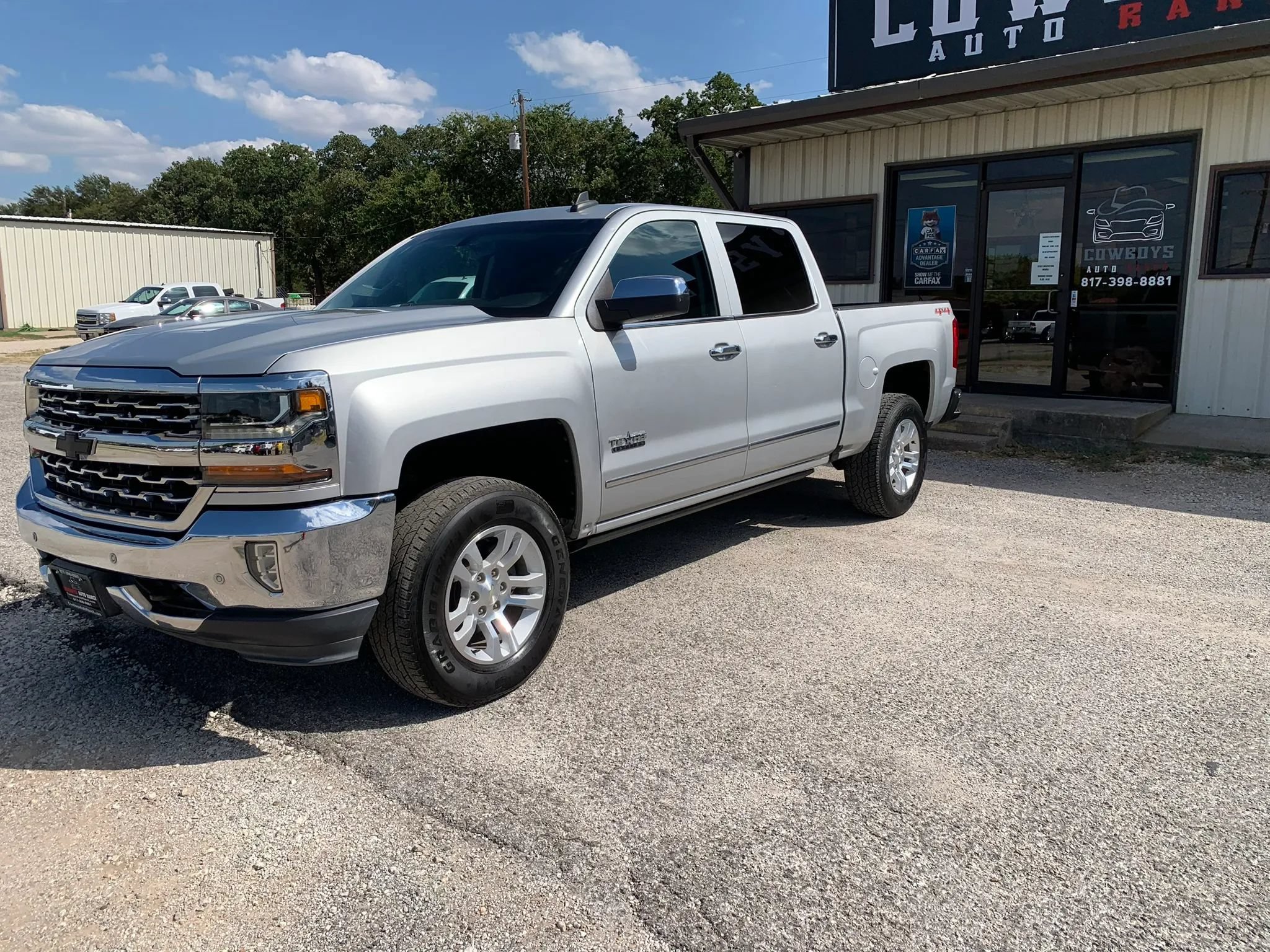 Used 2017 Chevrolet Silverado 1500 LTZ w/ Texas Edition AWD/4WD image 3