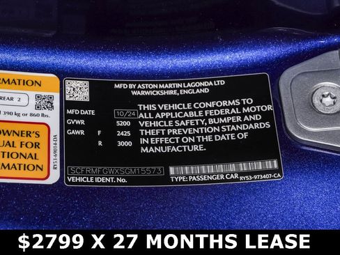 Used 2025 Aston Martin DB12 Volante image 38