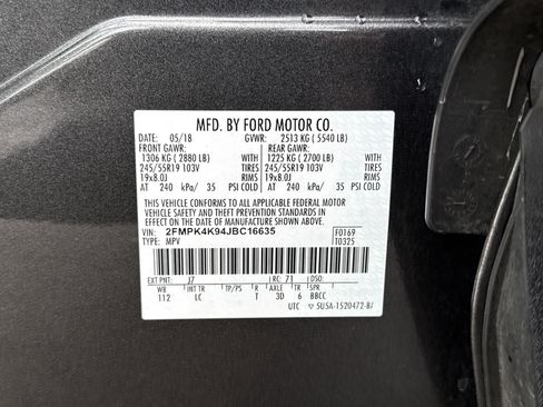 Used 2018 Ford Edge Titanium w/ Technology Package image 26