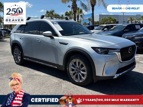 Used 2024 MAZDA CX-90 3.3 Turbo w/ Premium Plus Pkg AWD/4WD image 9