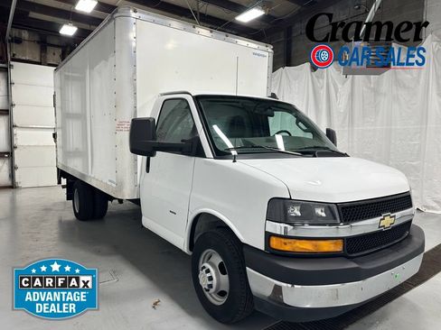 Used 2022 Chevrolet Express 3500 w/ Power Convenience Package RWD image 1