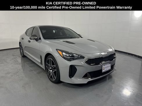 Certified 2022 Kia Stinger GT2 w/ Red Interior Color Package AWD/4WD image 3