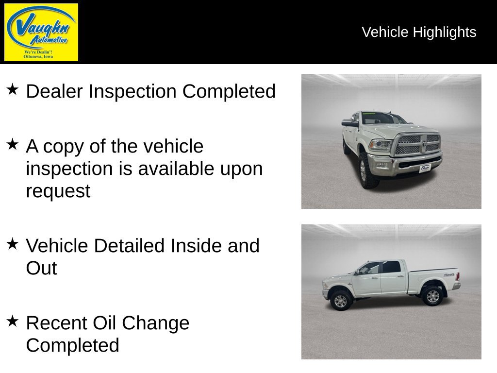 Used 2017 RAM 2500 Laramie AWD/4WD image 2