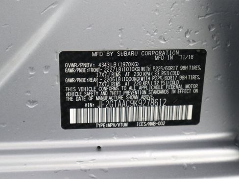 Used 2019 Subaru Crosstrek 2.0i image 38