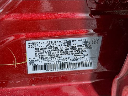Used 2024 Nissan Sentra SV FWD image 12