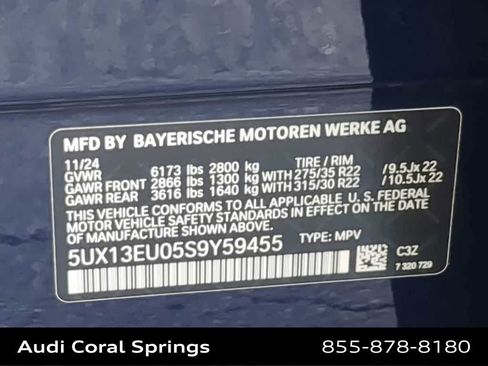 Used 2025 BMW X5 sDrive40i w/ Premium Package RWD image 37
