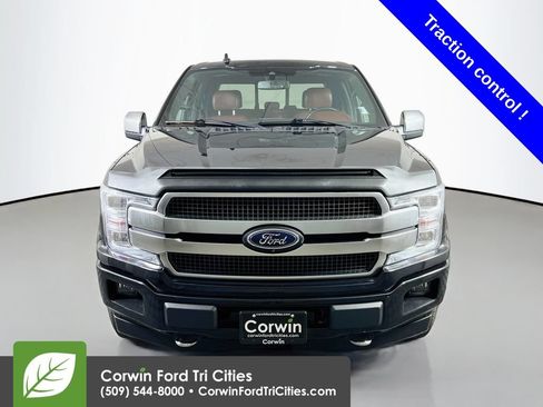 Used 2020 Ford F150 Platinum w/ Technology Package AWD/4WD image 4