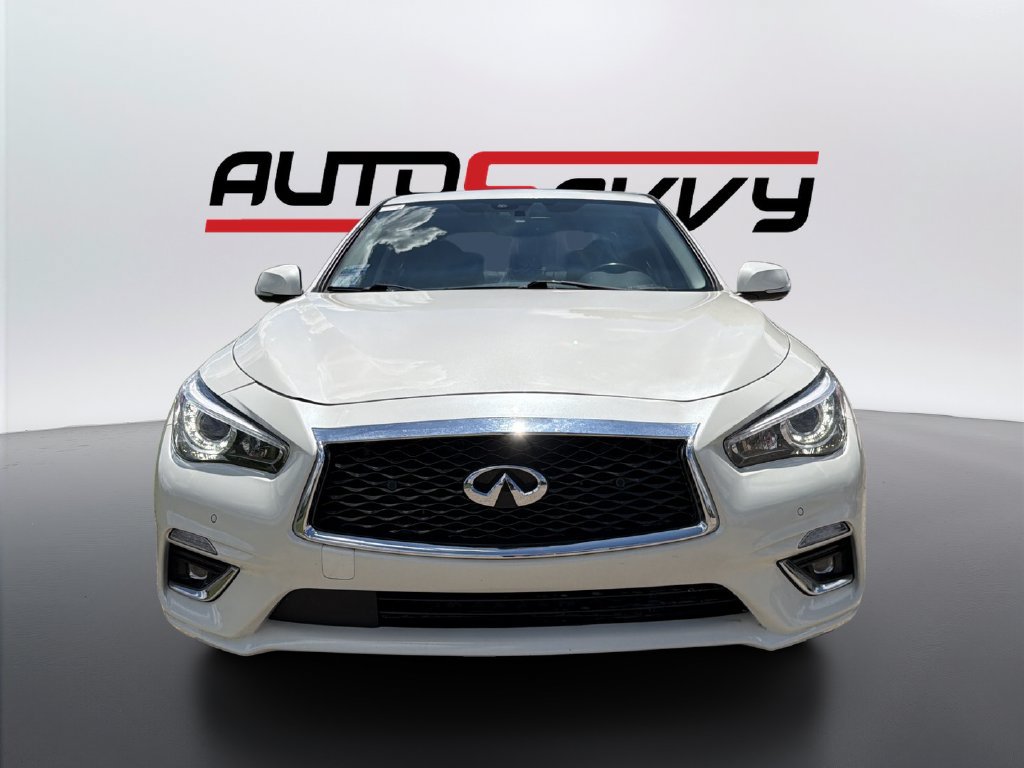Used 2021 INFINITI Q50 Luxe w/ Seat & Sound Package AWD/4WD image 2