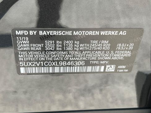 Used 2020 BMW X4 xDrive30i w/ Convenience Package AWD/4WD image 34