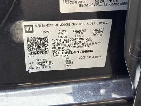 Used 2023 Chevrolet Silverado 1500 LT Trail Boss w/ LPO, Dark Essentials Package image 27