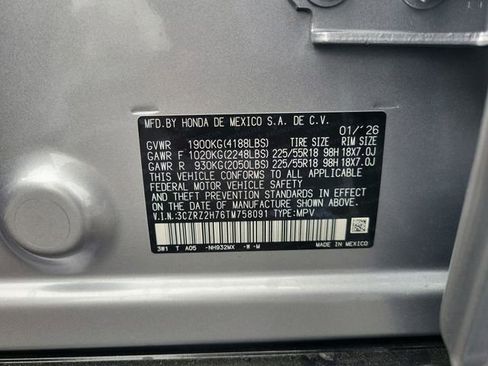 New 2026 Honda HR-V EX-L image 41