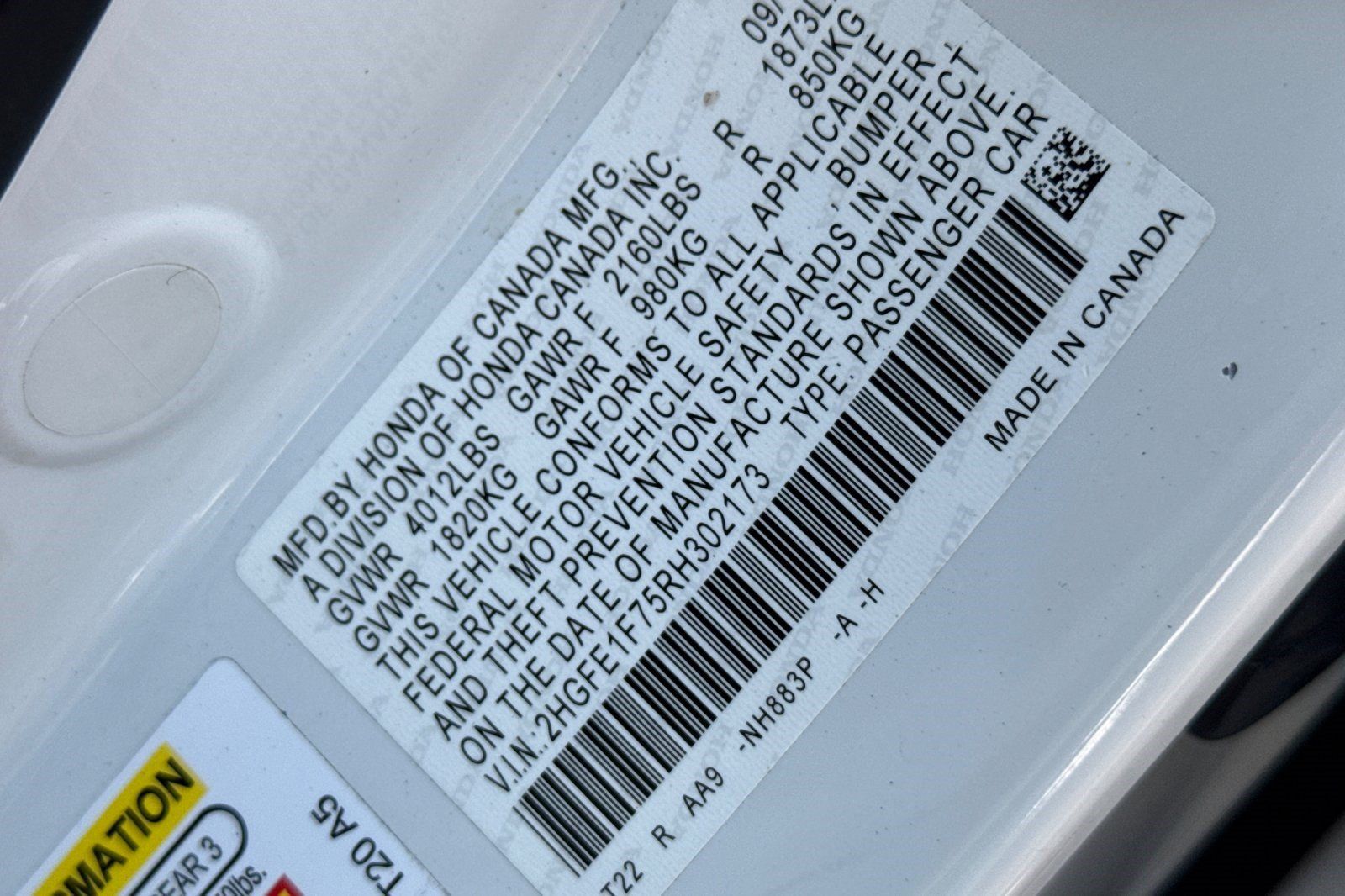 Used 2024 Honda Civic EX image 27