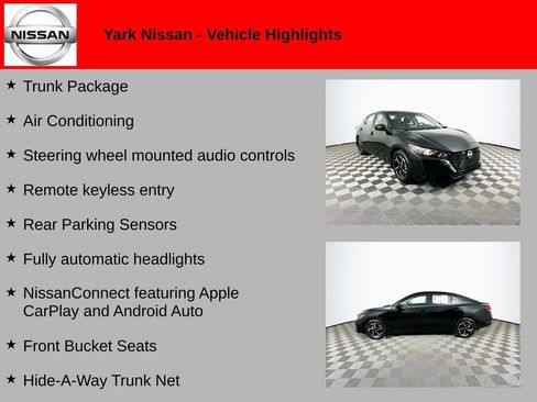 Certified 2025 Nissan Sentra SV w/ Trunk Package FWD image 2