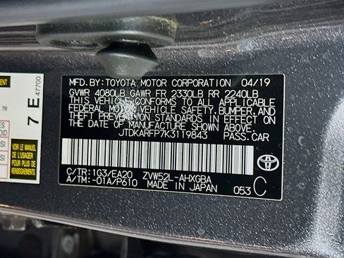 Used 2019 Toyota Prius Prime Premium image 12
