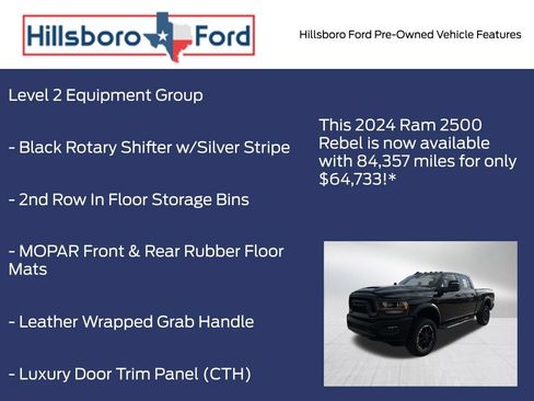 Used 2024 RAM 2500 Rebel w/ Safety Group AWD/4WD image 9