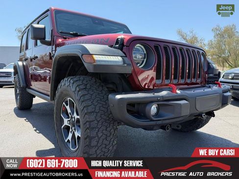 Used 2021 Jeep Wrangler Unlimited Rubicon AWD/4WD image 9