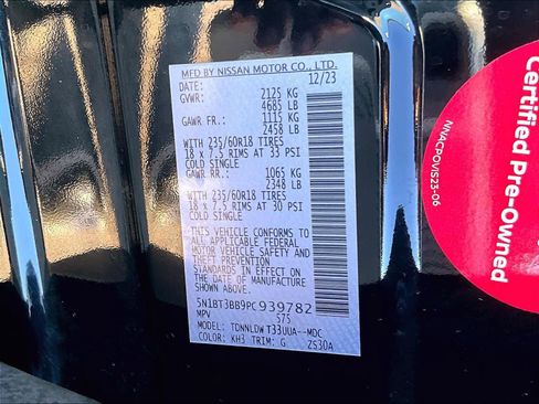 Certified 2023 Nissan Rogue SV image 34