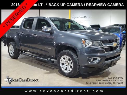 Used 2016 Chevrolet Colorado LT w/ Luxury Package, Chrome RWD image 3