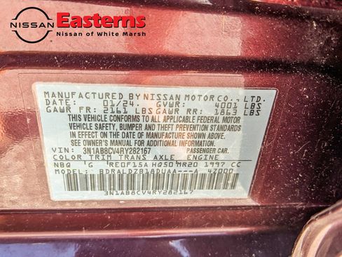 Used 2024 Nissan Sentra SV w/ All-Weather Package FWD image 28
