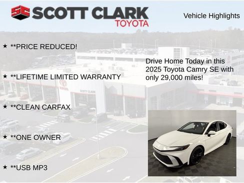 Used 2025 Toyota Camry SE image 12
