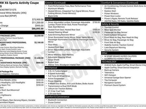 Certified 2024 BMW X6 xDrive40i w/ Premium Package image 21