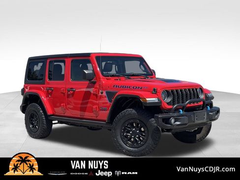 Used 2023 Jeep Wrangler Unlimited Rubicon 4xe AWD/4WD image 1