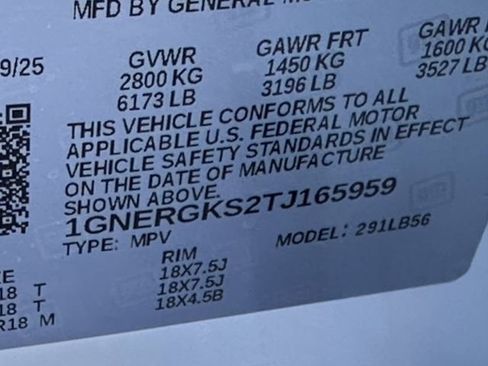 New 2026 Chevrolet Traverse LT image 20