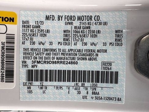 Used 2024 Ford Bronco Sport Badlands image 29