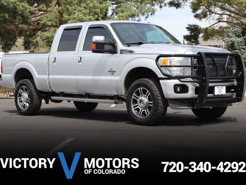 Used 2013 Ford F350 Platinum w/ FX4 Off Road Pkg image 1
