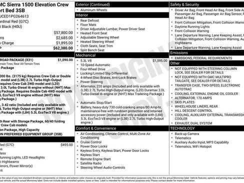 Used 2023 GMC Sierra 1500 Elevation w/ X31 Off-Road Package image 10