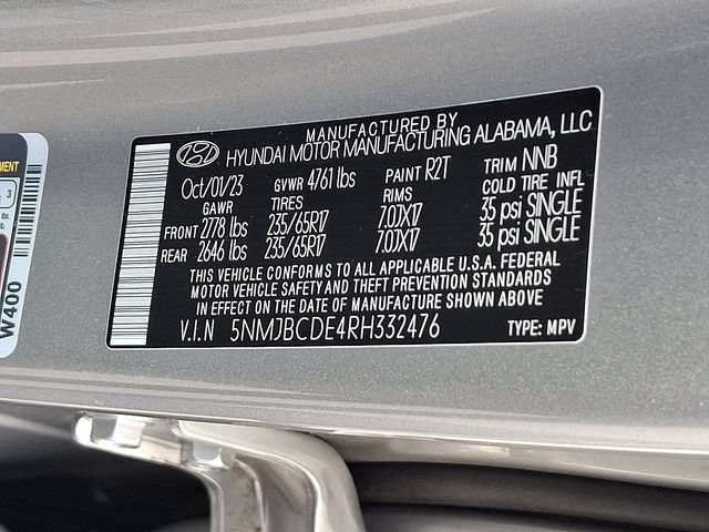 Certified 2024 Hyundai Tucson SEL AWD/4WD image 25