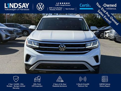 Used 2022 Volkswagen Atlas SEL image 3