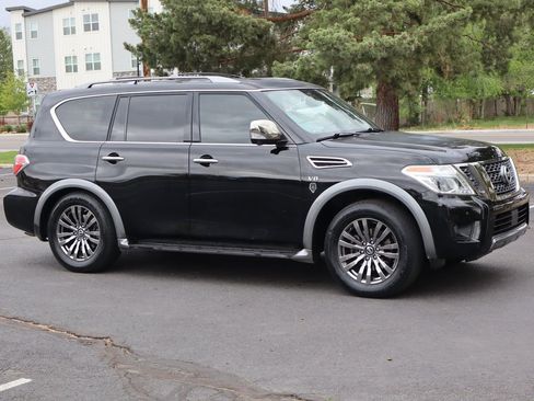 Used 2018 Nissan Armada Platinum w/ Captain Seat Package AWD/4WD image 2