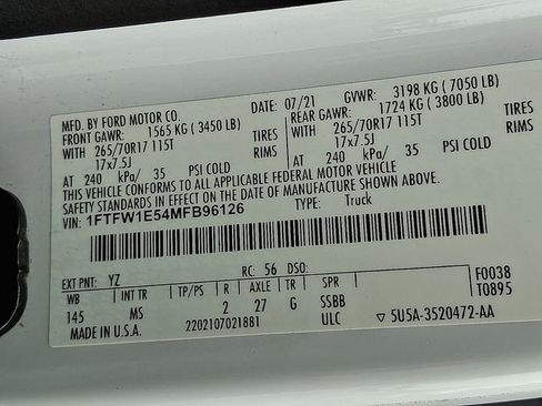 Used 2021 Ford F150 XLT w/ Equipment Group 301A Mid image 28