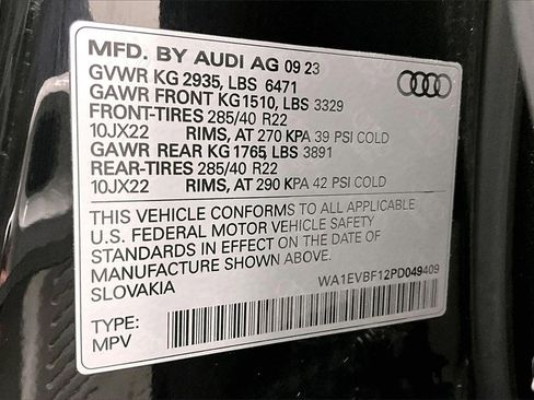 Used 2023 Audi Q8 Premium Plus w/ Premium Plus Package image 34