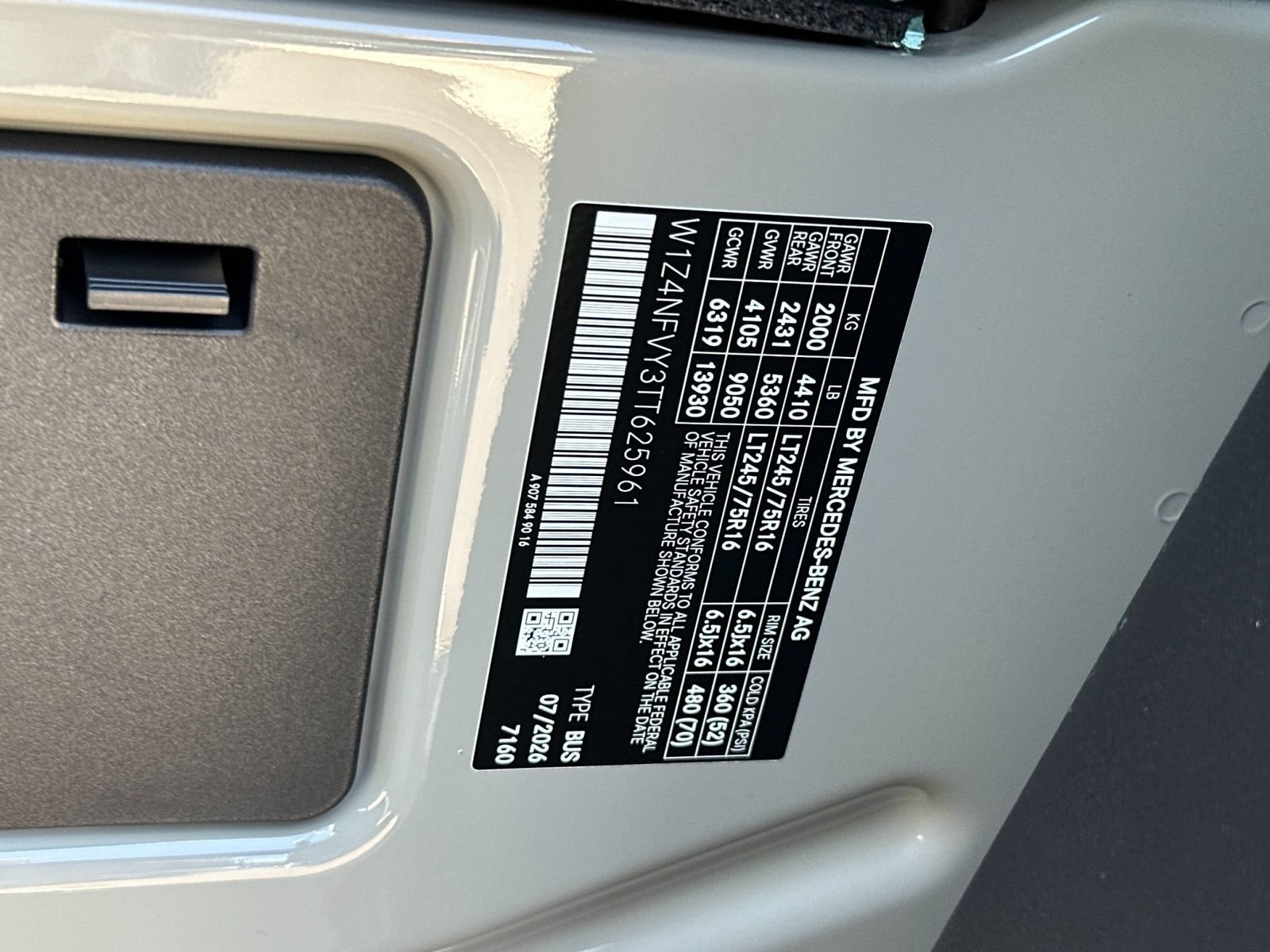 New 2026 Mercedes-Benz Sprinter 2500 image 33