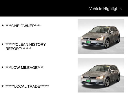 Used 2017 Volkswagen Golf Wolfsburg Edition image 6