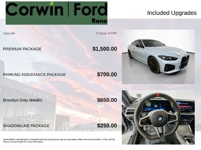 Used 2026 BMW 440i xDrive Coupe w/ Premium Package AWD/4WD image 3