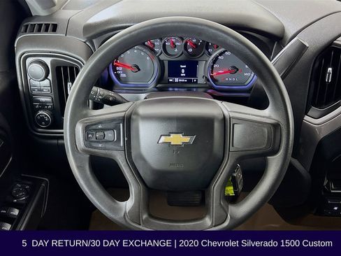 Used 2020 Chevrolet Silverado 1500 Custom w/ Custom Value Package AWD/4WD image 14
