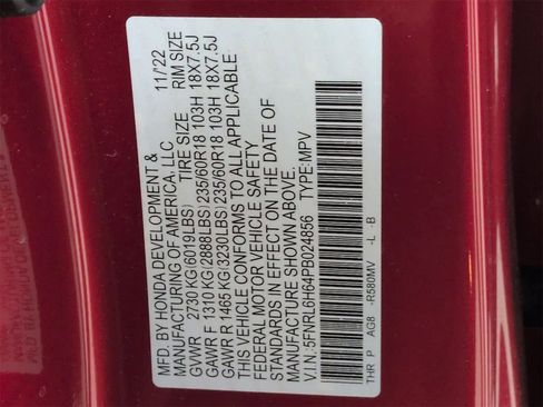 Used 2023 Honda Odyssey EX-L image 37