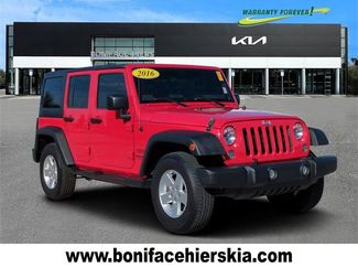 Used 2016 Jeep Wrangler Unlimited Sport w/ Quick Order Package 24S image 1