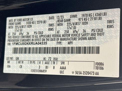 Used 2024 Ford Escape Active FWD image 12