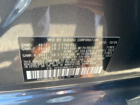 Certified 2025 Subaru Crosstrek 2.5i Limited w/ Crosstrek Mirror Package AWD/4WD image 16