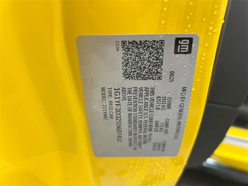 New 2025 Chevrolet Corvette Z06 image 26