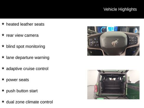 Used 2024 Ford Bronco Outer Banks w/ Sasquatch Package AWD/4WD image 10