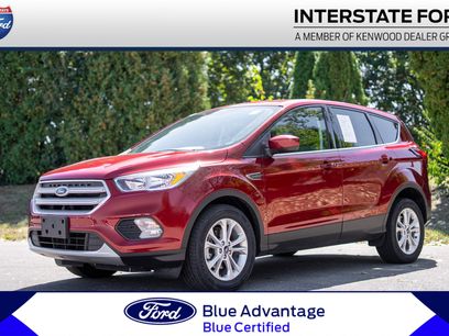Certified 2019 Ford Escape SE