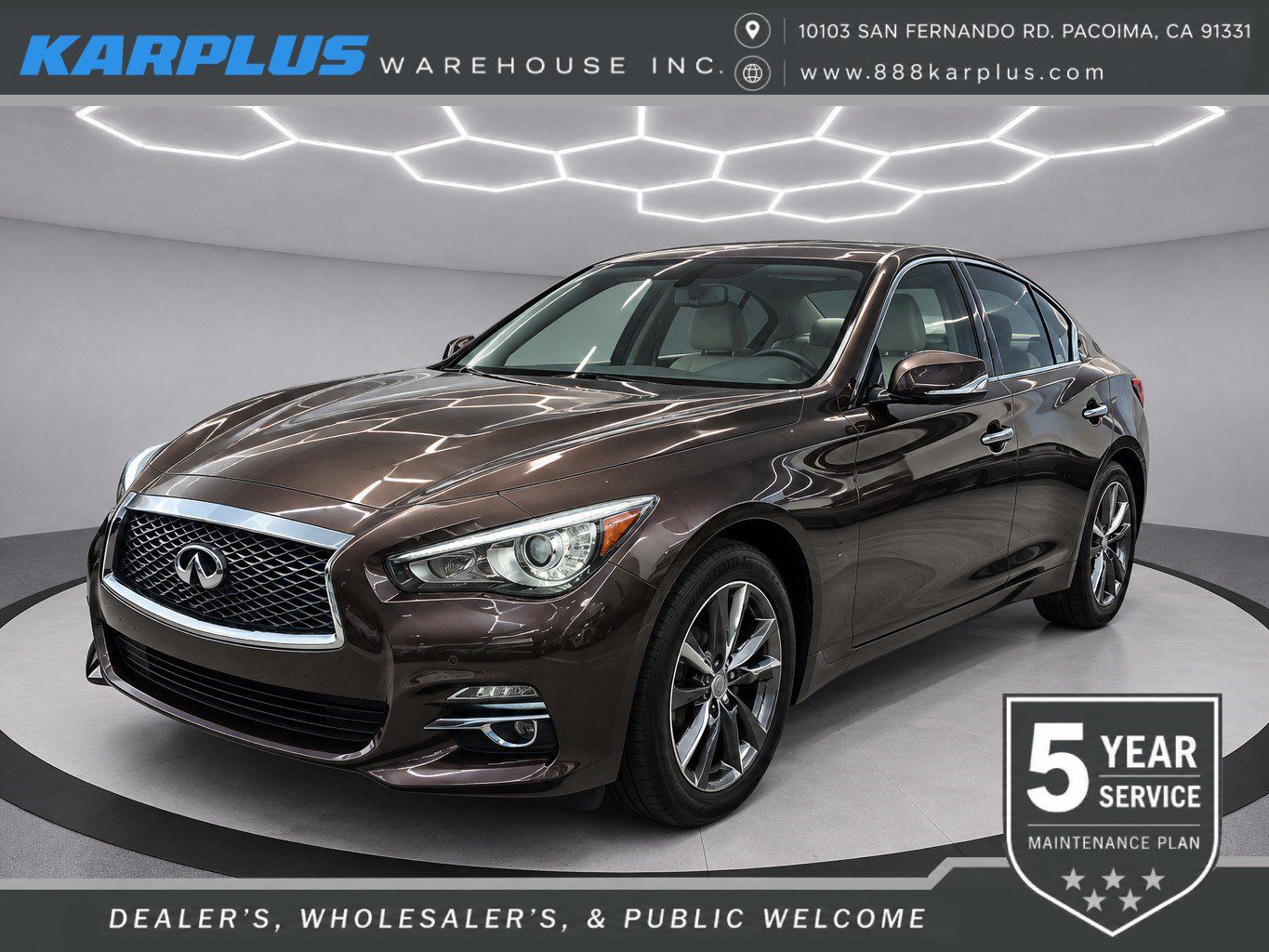 Used 2015 INFINITI Q50 Premium w/ Deluxe Touring Package AWD/4WD image 1