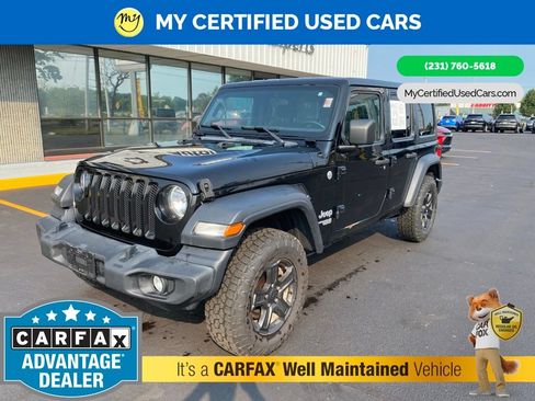 Used 2020 Jeep Wrangler Unlimited Sport S AWD/4WD image 1