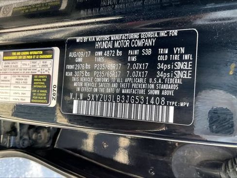 Used 2018 Hyundai Santa Fe Sport w/ 2.4L Value Package 02 FWD image 33